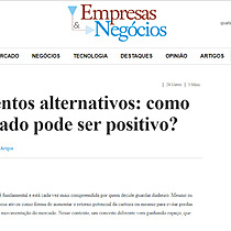 Investimentos alternativos: como esse mercado pode ser positivo?